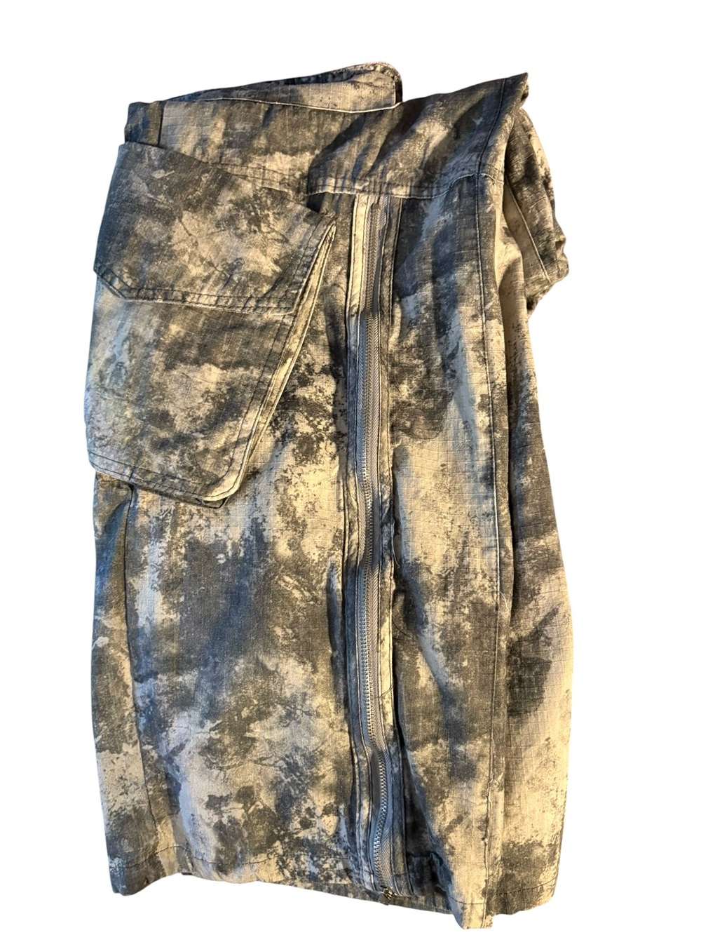 ZARA Gray printed cargo pants in Sz S - Picture 8 of 8